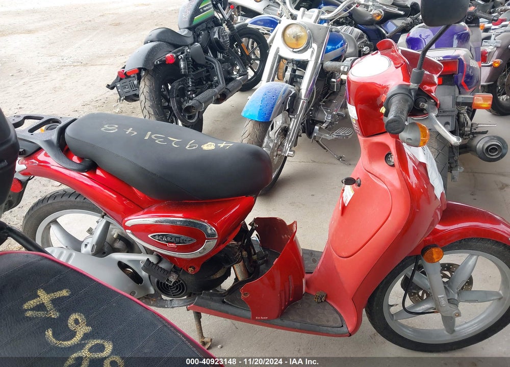 2001 APRILIA SCARABEO 50 VIN: ZD4PFF10X15001987