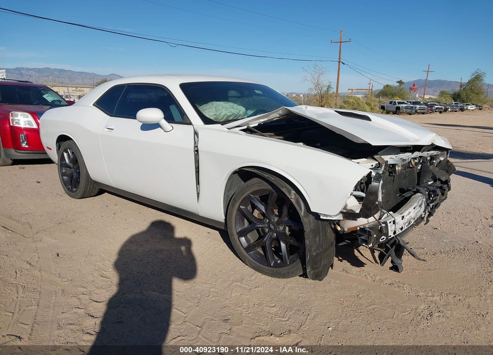 2022 DODGE CHALLENGER SXT VIN: 2C3CDZAG2NH223598