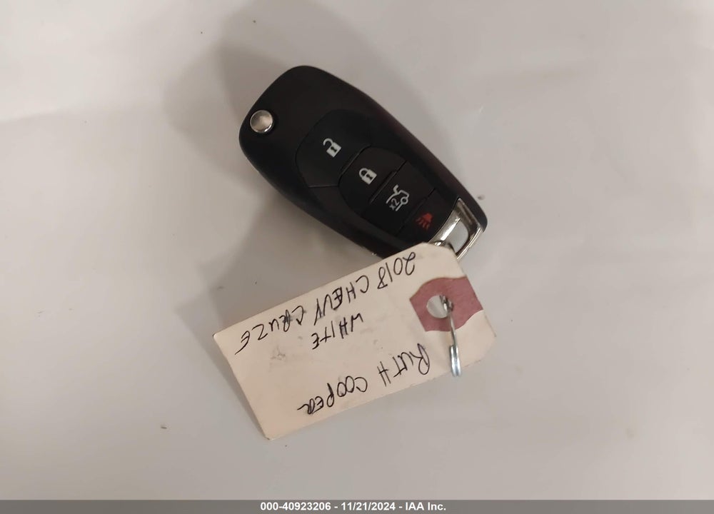 2018 CHEVROLET CRUZE LT AUTO VIN: 1G1BE5SM6J7122287