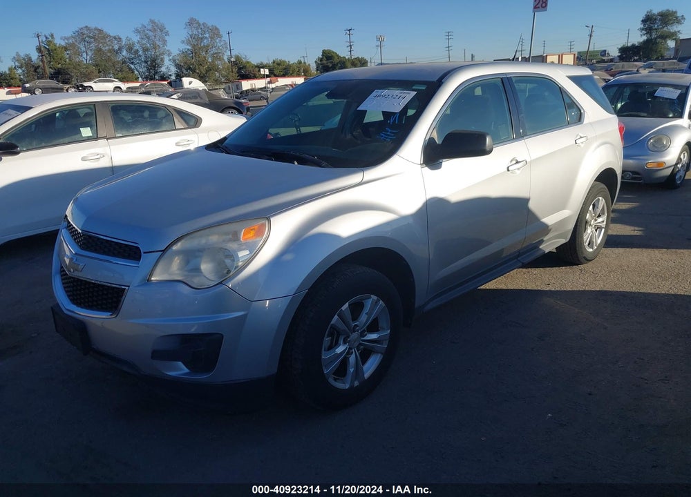 2012 CHEVROLET EQUINOX LS VIN: 2GNALBEK3C1163713