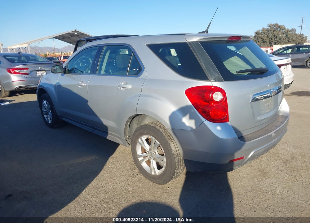 2012 CHEVROLET EQUINOX LS VIN: 2GNALBEK3C1163713