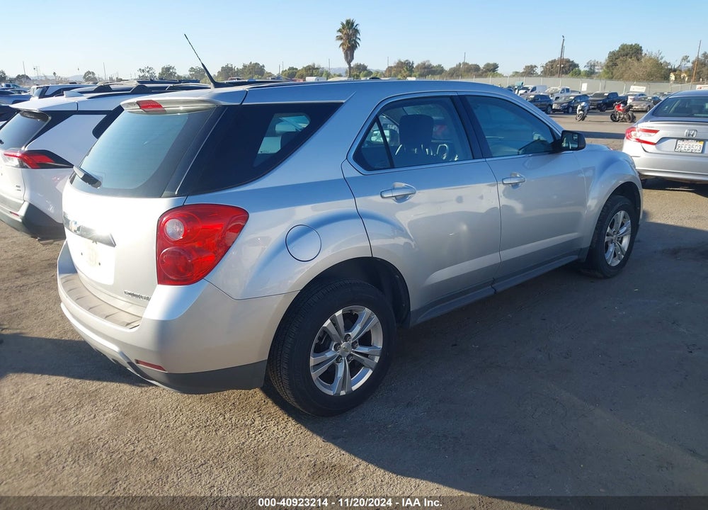 2012 CHEVROLET EQUINOX LS VIN: 2GNALBEK3C1163713