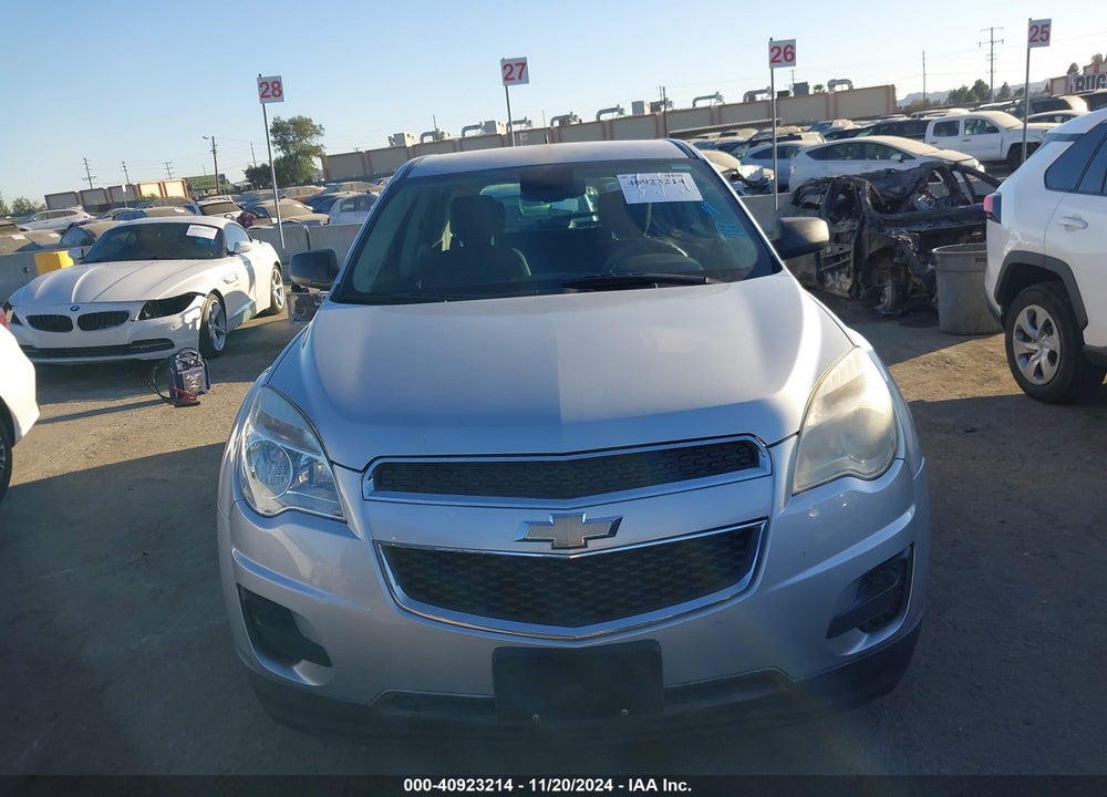 2012 CHEVROLET EQUINOX LS VIN: 2GNALBEK3C1163713