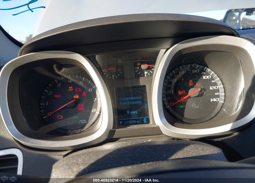 2012 CHEVROLET EQUINOX LS VIN: 2GNALBEK3C1163713