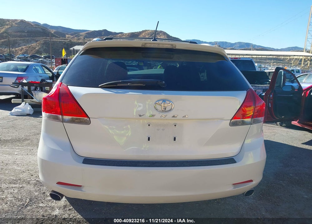 2009 TOYOTA VENZA BASE V6 VIN: 4T3ZK11A59U010448