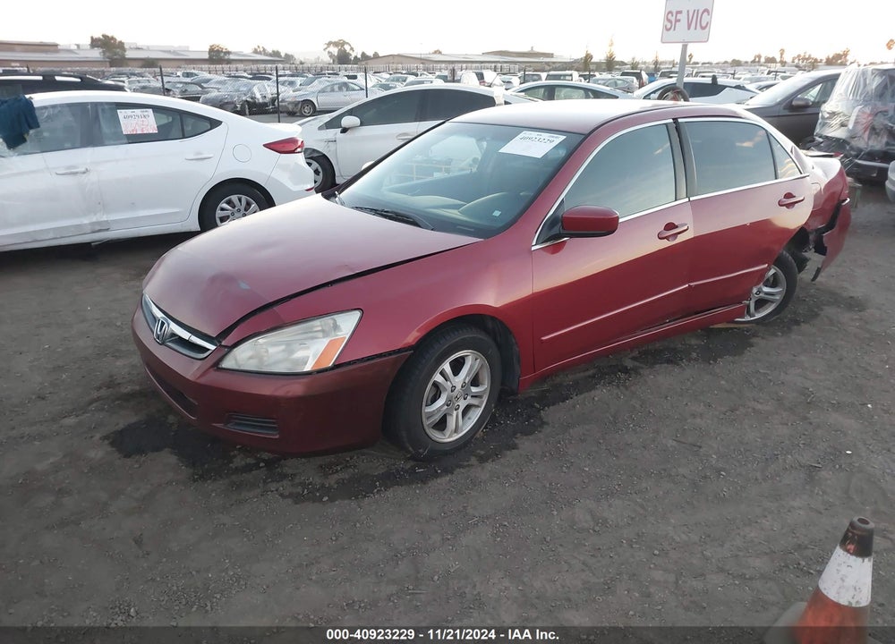 2007 HONDA ACCORD 2.4 SE VIN: 1HGCM56377A204235