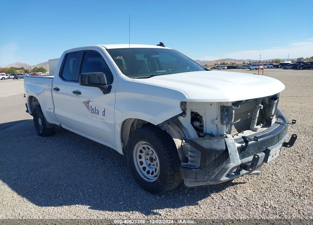 2020 CHEVROLET SILVERADO 1500 4WD STANDARD BED WT VIN: 1GCRYAEF6LZ103796