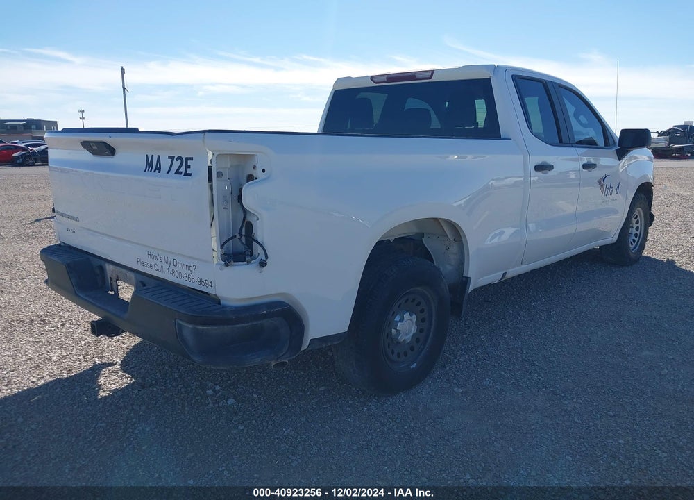 2020 CHEVROLET SILVERADO 1500 4WD STANDARD BED WT VIN: 1GCRYAEF6LZ103796