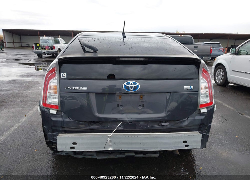 2014 TOYOTA PRIUS TWO VIN: JTDKN3DU7E0363380