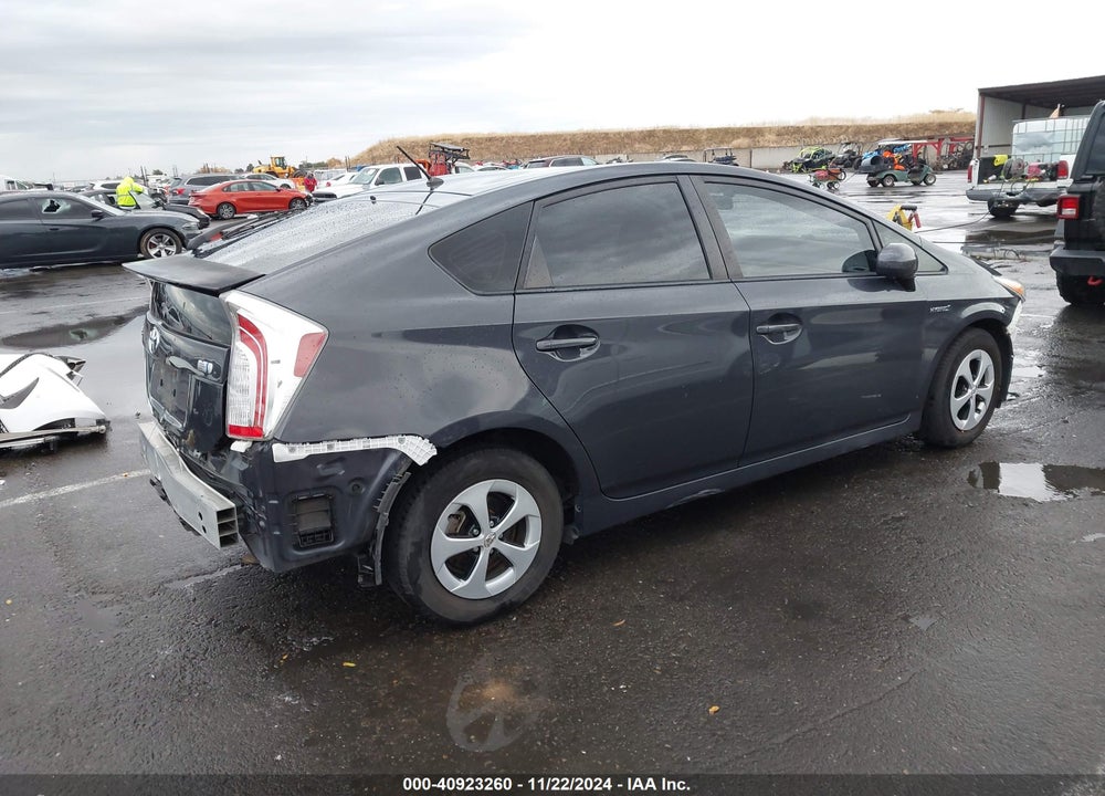 2014 TOYOTA PRIUS TWO VIN: JTDKN3DU7E0363380