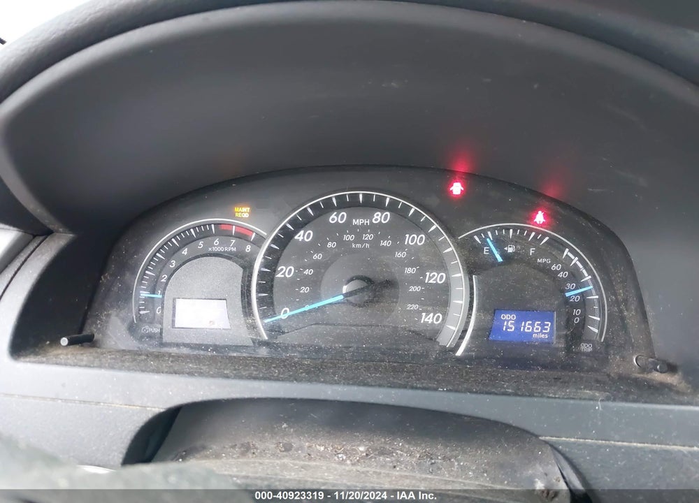 2012 TOYOTA CAMRY LE VIN: 4T1BF1FK3CU049949