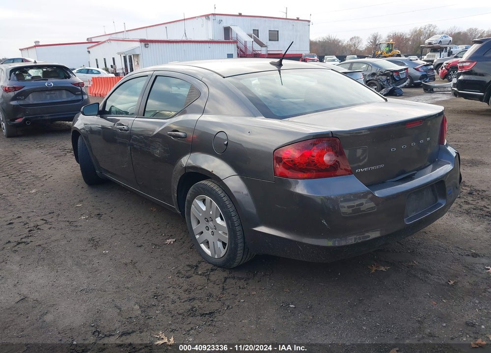 2014 DODGE AVENGER SE VIN: 1C3CDZAB8EN225559