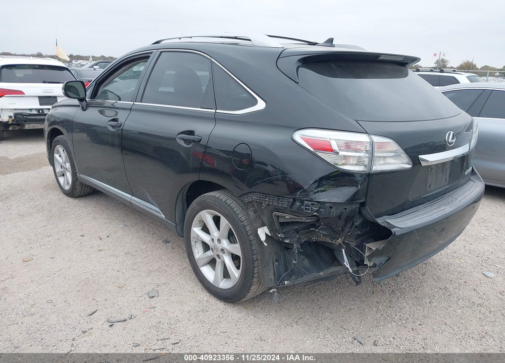 2012 LEXUS RX 350 VIN: 2T2ZK1BA7CC075474
