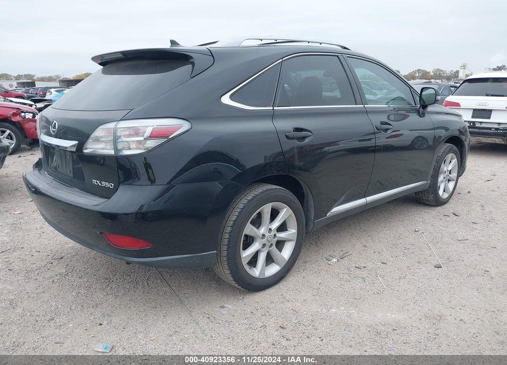 2012 LEXUS RX 350 VIN: 2T2ZK1BA7CC075474