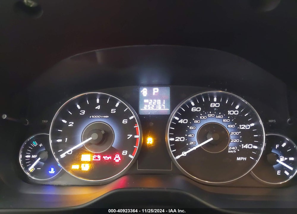 2011 SUBARU LEGACY 2.5I PREMIUM VIN: 4S3BMCF69B3236769
