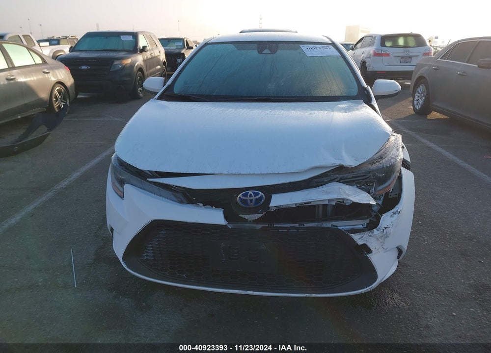 2022 TOYOTA COROLLA HYBRID LE VIN: JTDEAMDEXN3013392