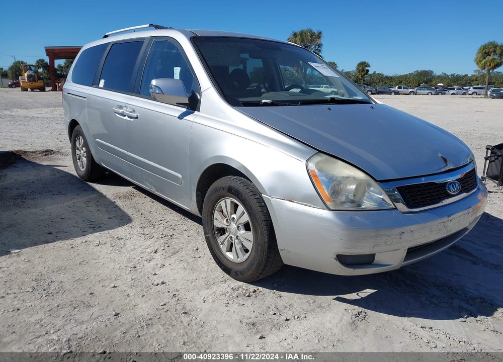 2012 KIA SEDONA LX VIN: KNDMG4C72C6487863