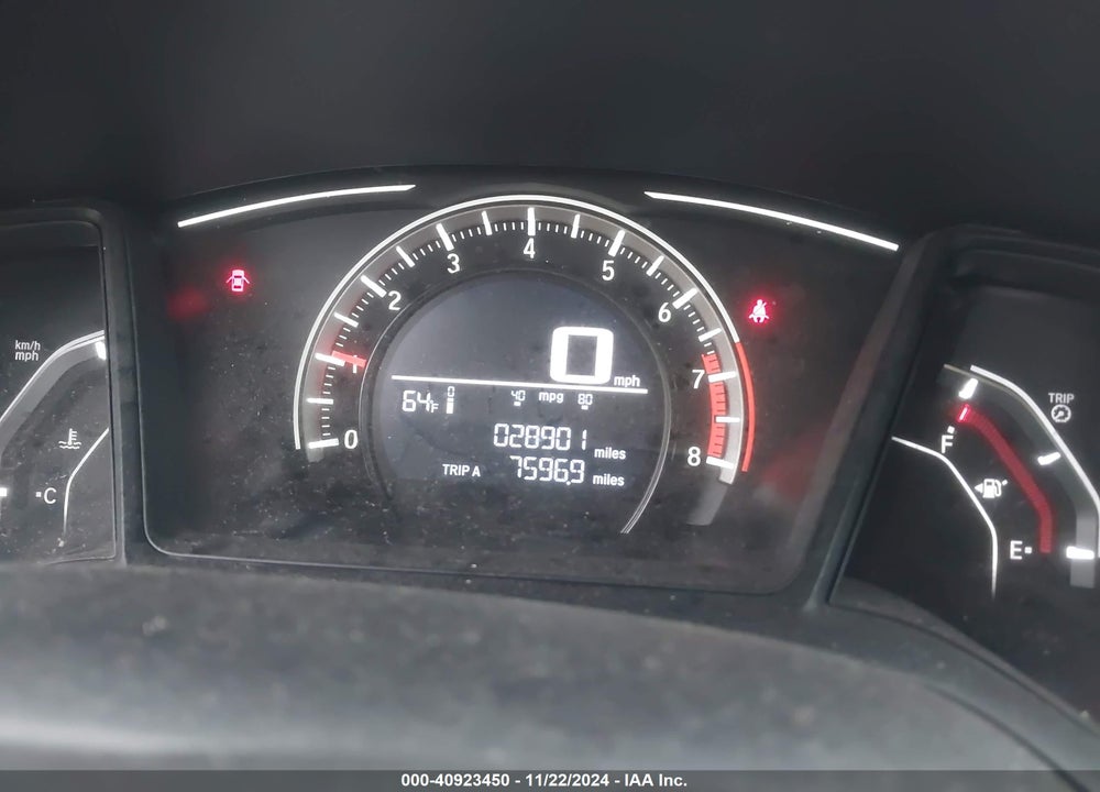 2018 HONDA CIVIC LX VIN: 19XFC2E54JE037885