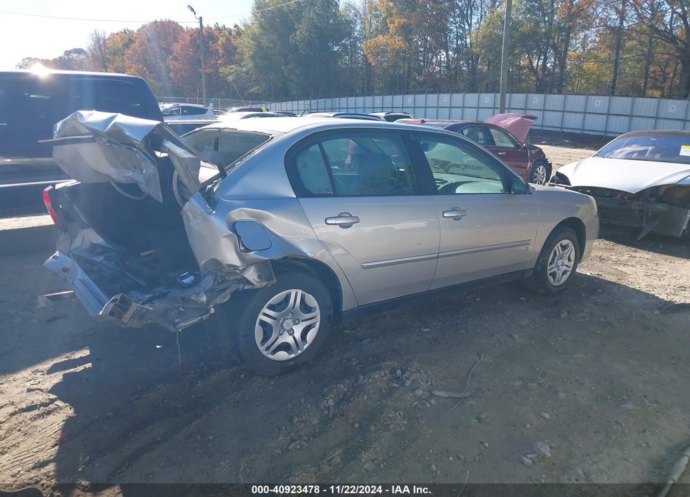 2006 CHEVROLET MALIBU LS VIN: 1G1ZS51F26F134606