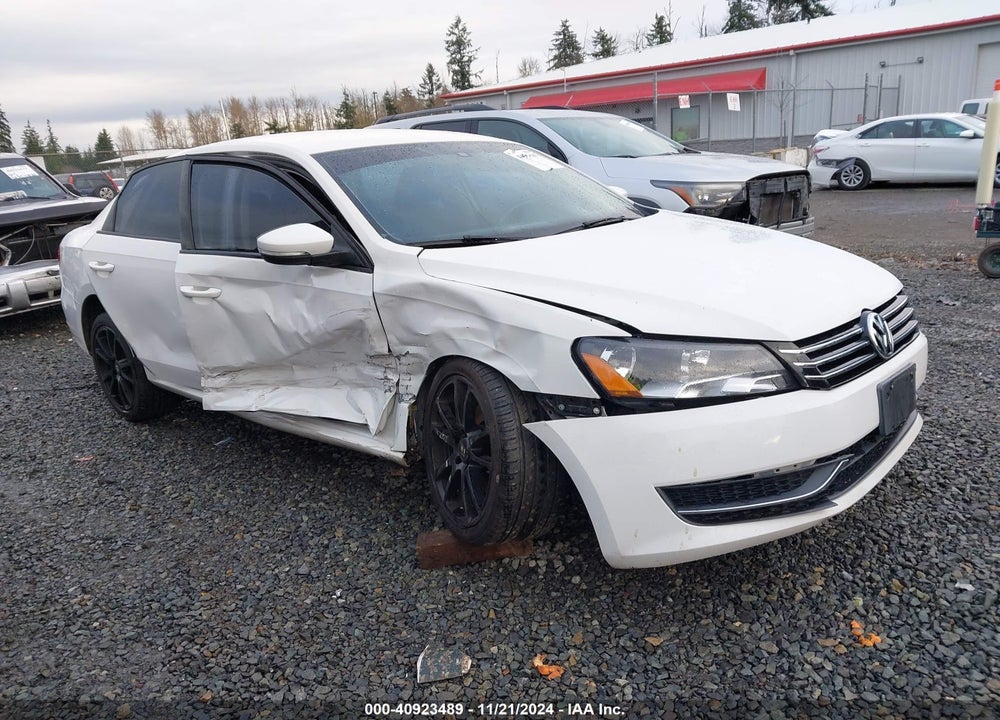 2014 VOLKSWAGEN PASSAT 2.5L WOLFSBURG EDITION VIN: 1VWAP7A37EC007161