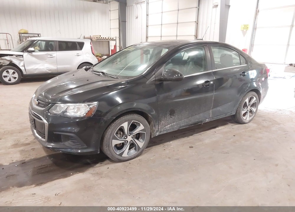 2017 CHEVROLET SONIC VIN: 1G1JF5SBXH4114972