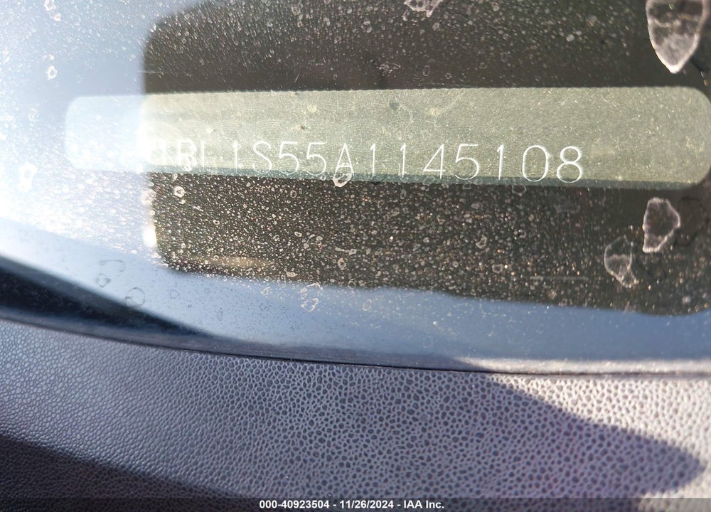 2010 MAZDA 3 S GRAND TOURING VIN: JM1BL1S55A1145108