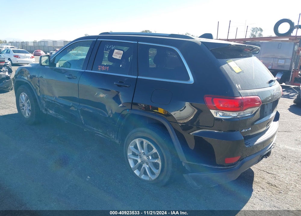 2021 JEEP GRAND CHEROKEE LAREDO E 4X4 VIN: 1C4RJFAG0MC817279