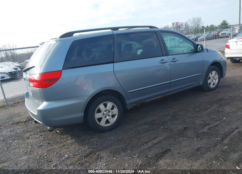 2004 TOYOTA SIENNA LE VIN: 5TDZA23C84S043400