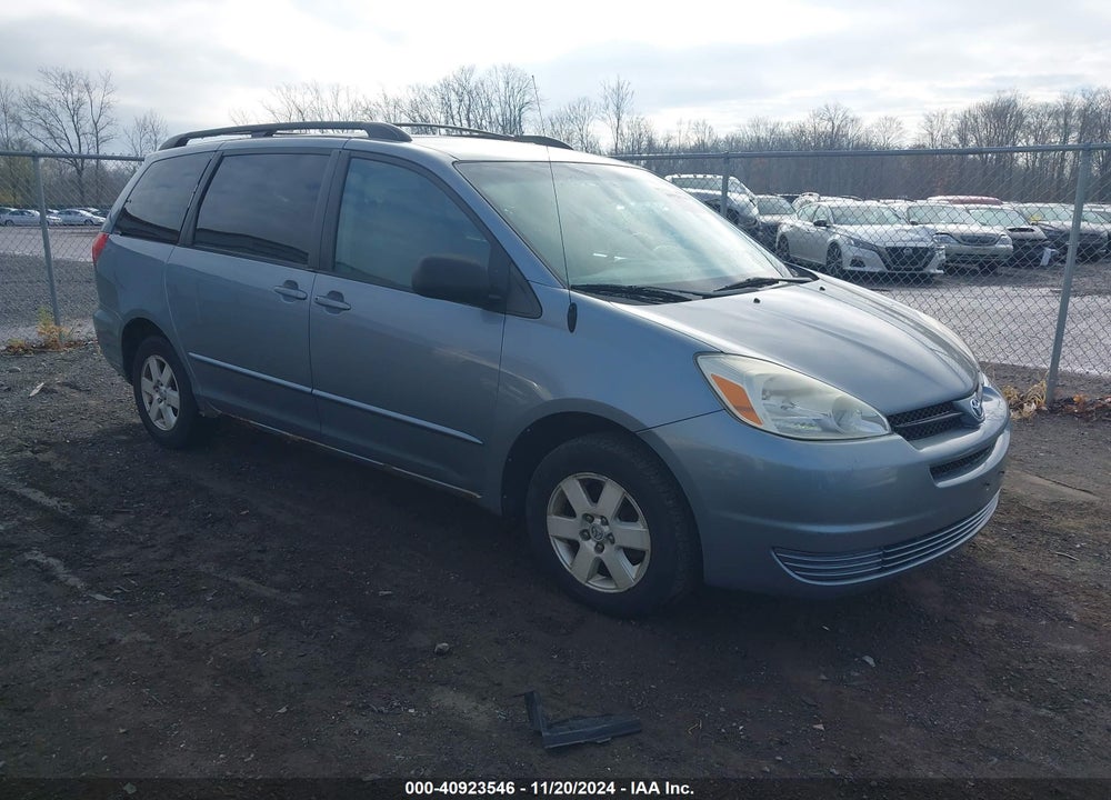 2004 TOYOTA SIENNA LE VIN: 5TDZA23C84S043400
