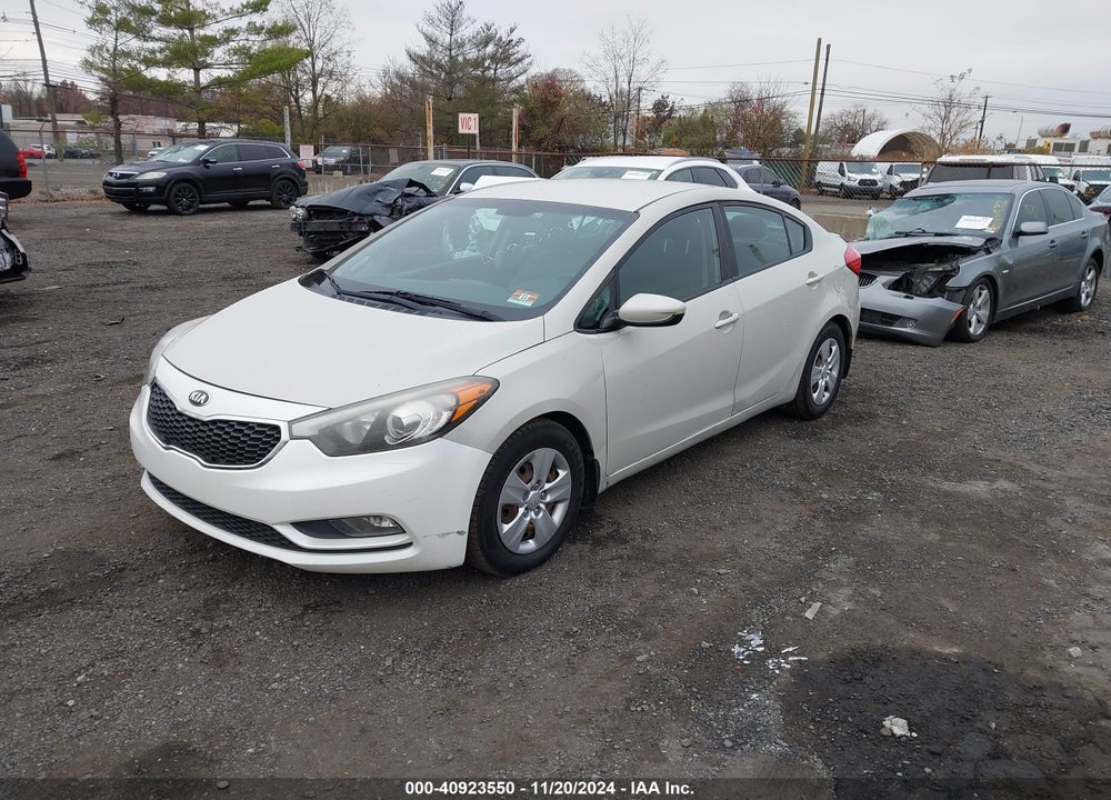 2015 KIA FORTE LX VIN: KNAFK4A67F5407157