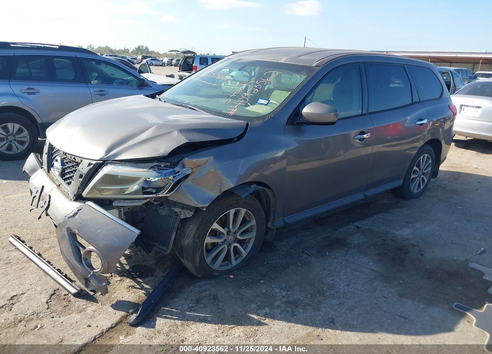 2014 NISSAN PATHFINDER S VIN: 5N1AR2MN6EC694206