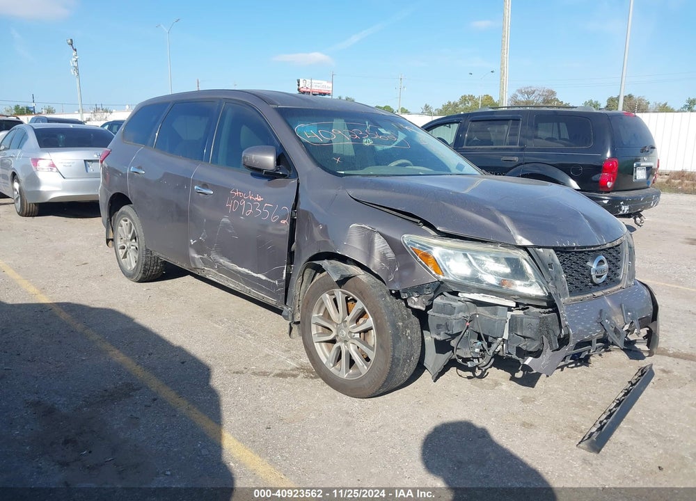 2014 NISSAN PATHFINDER S VIN: 5N1AR2MN6EC694206