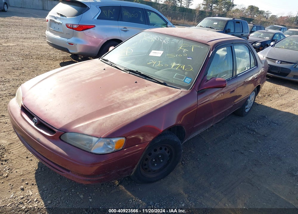 1999 TOYOTA COROLLA LE VIN: 2T1BR12E3XC174867