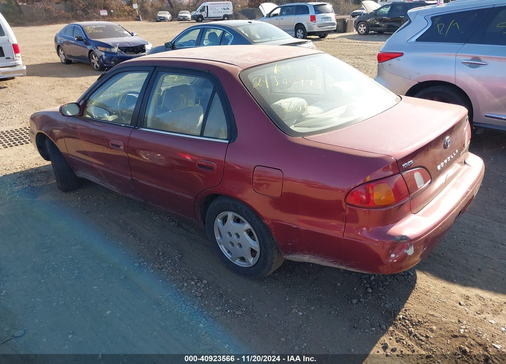 1999 TOYOTA COROLLA LE VIN: 2T1BR12E3XC174867