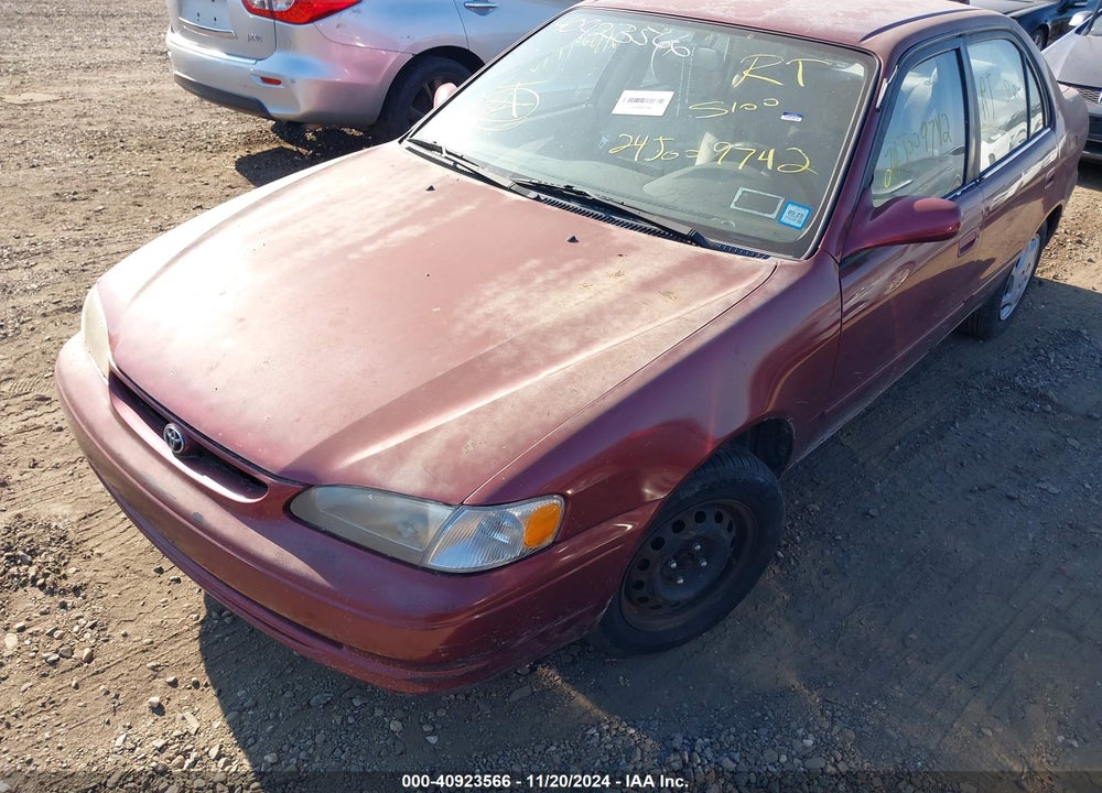 1999 TOYOTA COROLLA LE VIN: 2T1BR12E3XC174867