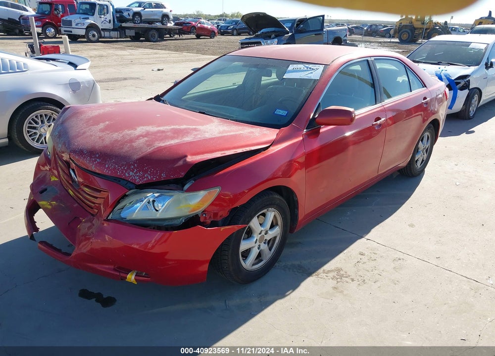 2007 TOYOTA CAMRY LE VIN: JTNBE46K873107392