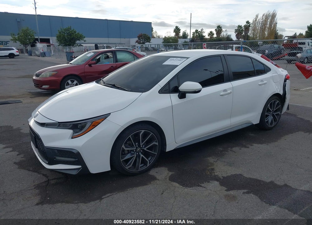 2022 TOYOTA COROLLA SE VIN: JTDS4MCE7N3501887