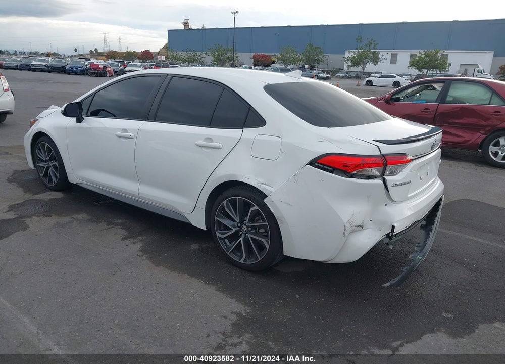 2022 TOYOTA COROLLA SE VIN: JTDS4MCE7N3501887