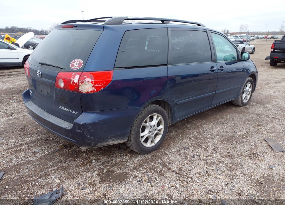 2006 TOYOTA SIENNA XLE VIN: 5TDZA22C36S581765