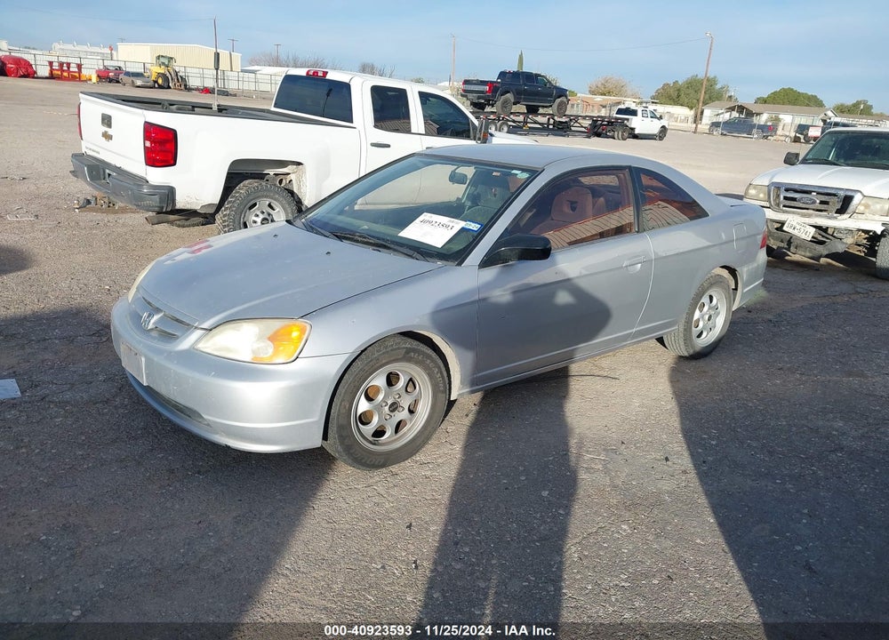 2002 HONDA CIVIC LX VIN: 1HGEM21562L002919