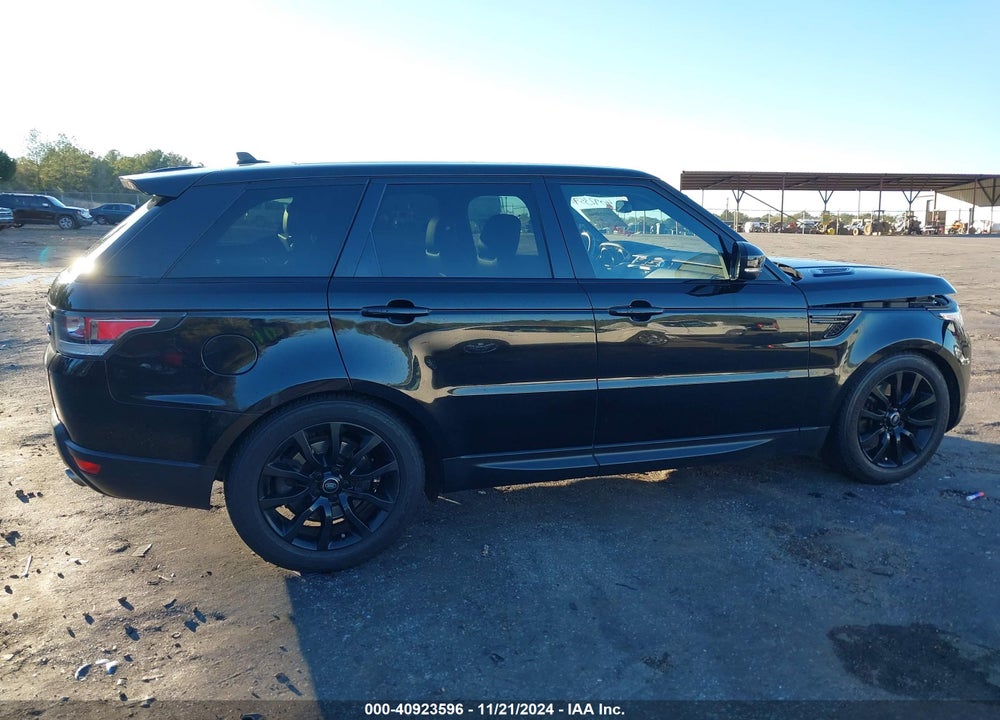 2016 LAND ROVER RANGE ROVER SPORT 3.0L V6 SUPERCHARGED HSE VIN: SALWR2VF4GA584246