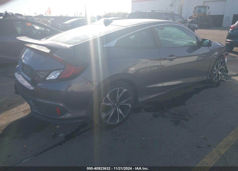 2018 HONDA CIVIC SI VIN: 2HGFC3A54JH750500