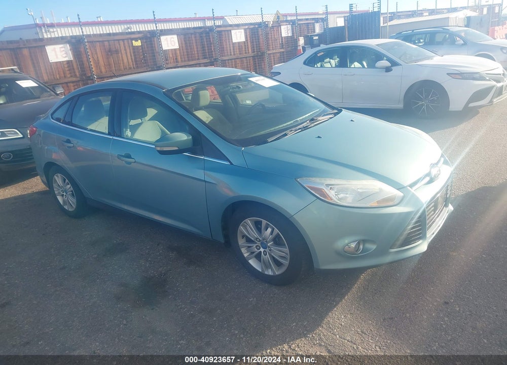 2012 FORD FOCUS SEL VIN: 1FAHP3H23CL222109