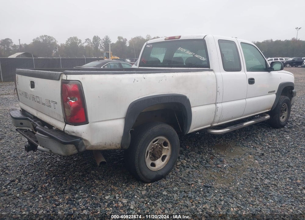 2006 CHEVROLET SILVERADO 2500HD WORK TRUCK VIN: 1GCHC29U26E287350