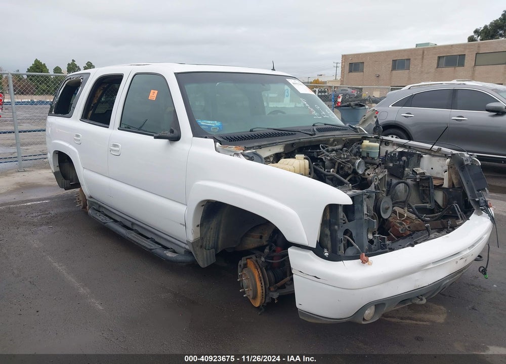2002 CHEVROLET TAHOE Z71 VIN: 1GNEK13Z92R182321