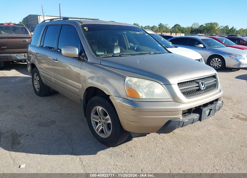 2005 HONDA PILOT EX-L VIN: 5FNYF18675B006466