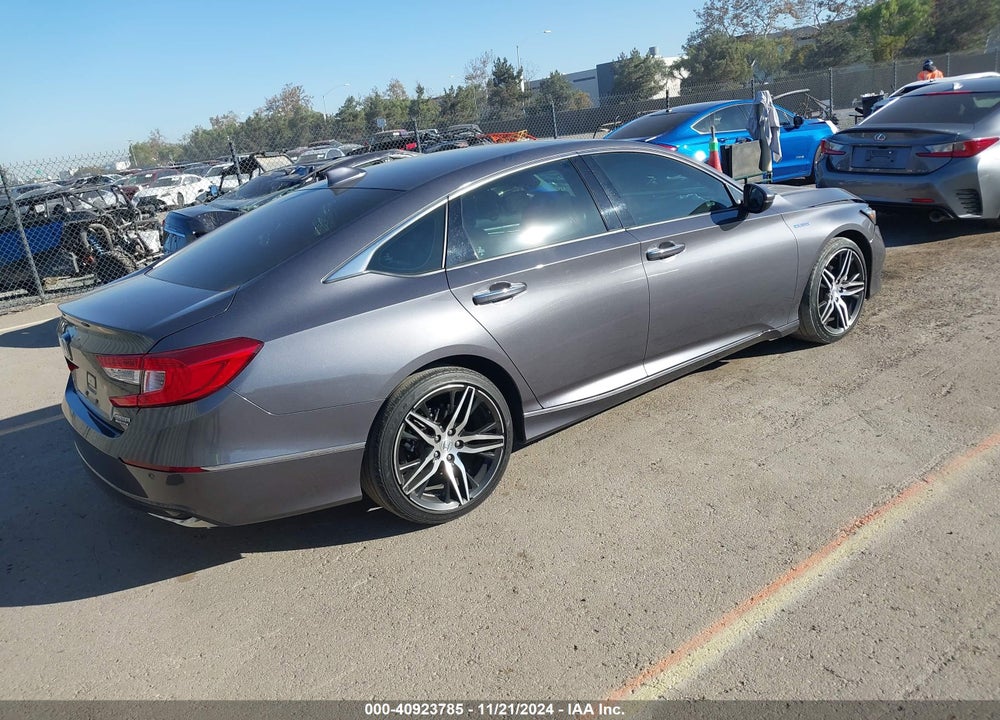 2022 HONDA ACCORD HYBRID TOURING VIN: 1HGCV3F93NA015472