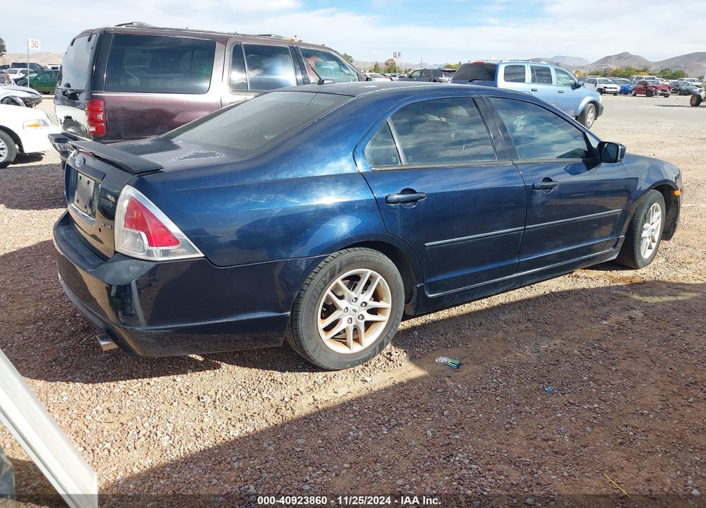 2009 FORD FUSION SE VIN: 3FAHP071X9R166204