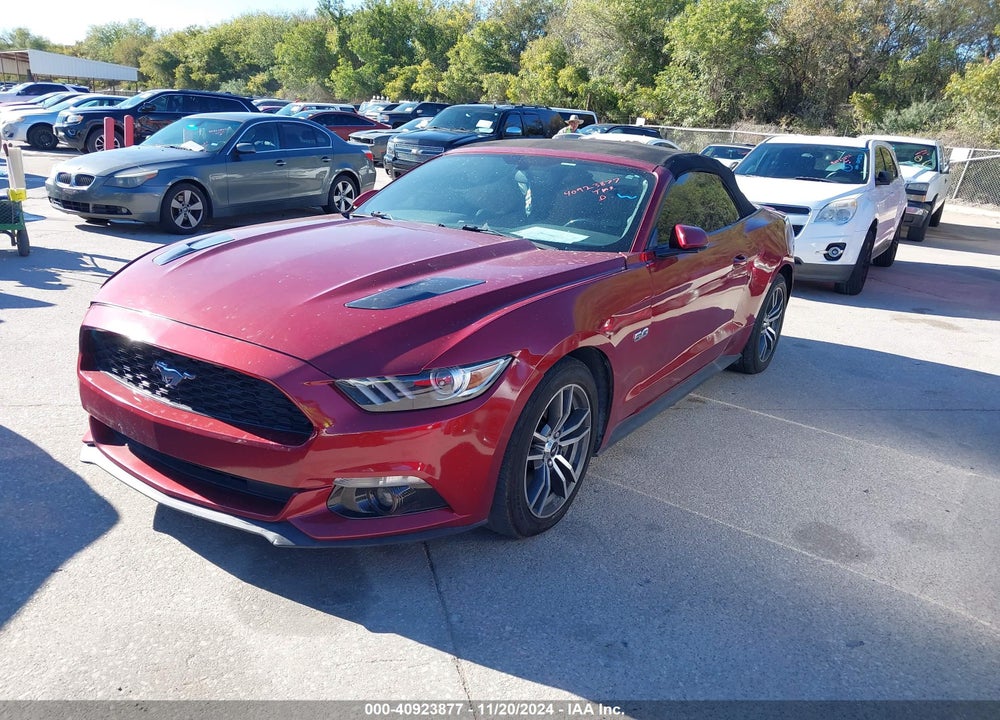 2016 FORD MUSTANG GT PREMIUM VIN: 1FATP8FF6G5255323