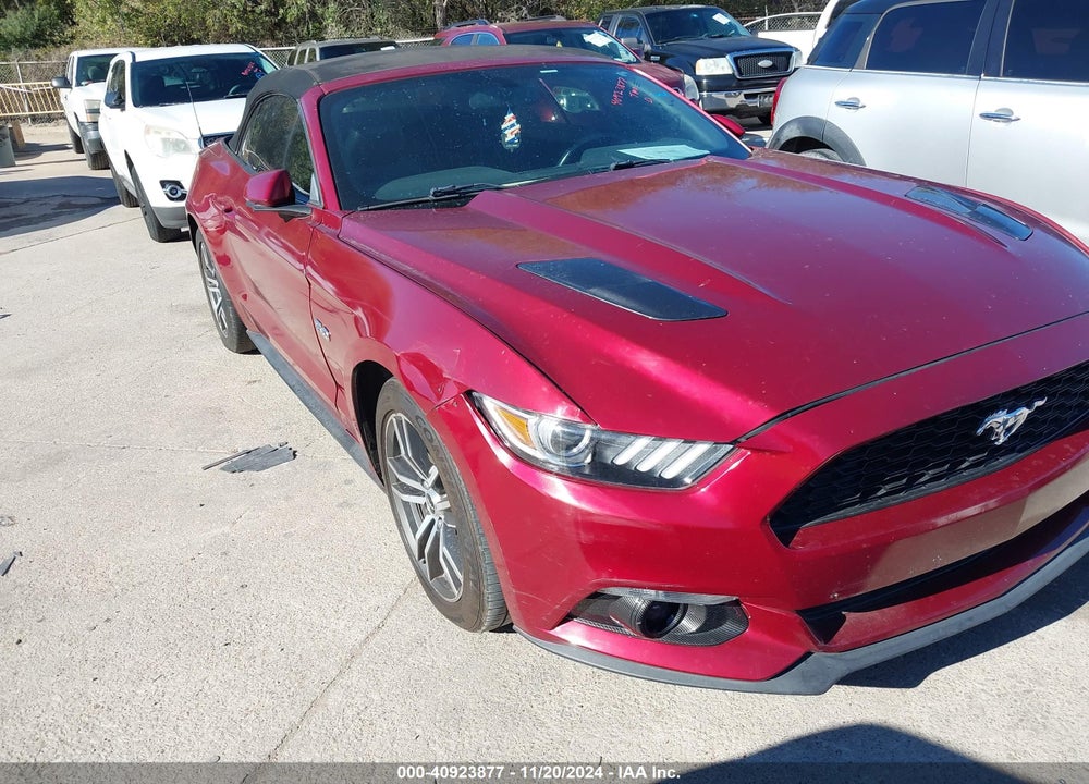 2016 FORD MUSTANG GT PREMIUM VIN: 1FATP8FF6G5255323